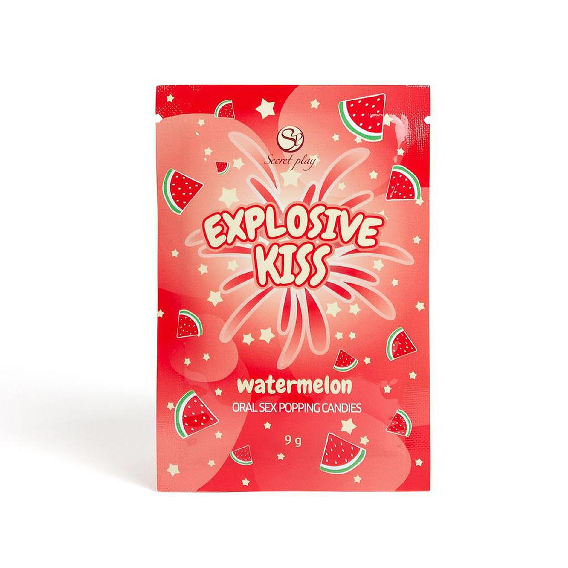 Cukierki pękające arbuzowe Secret Play - obrazek 2
