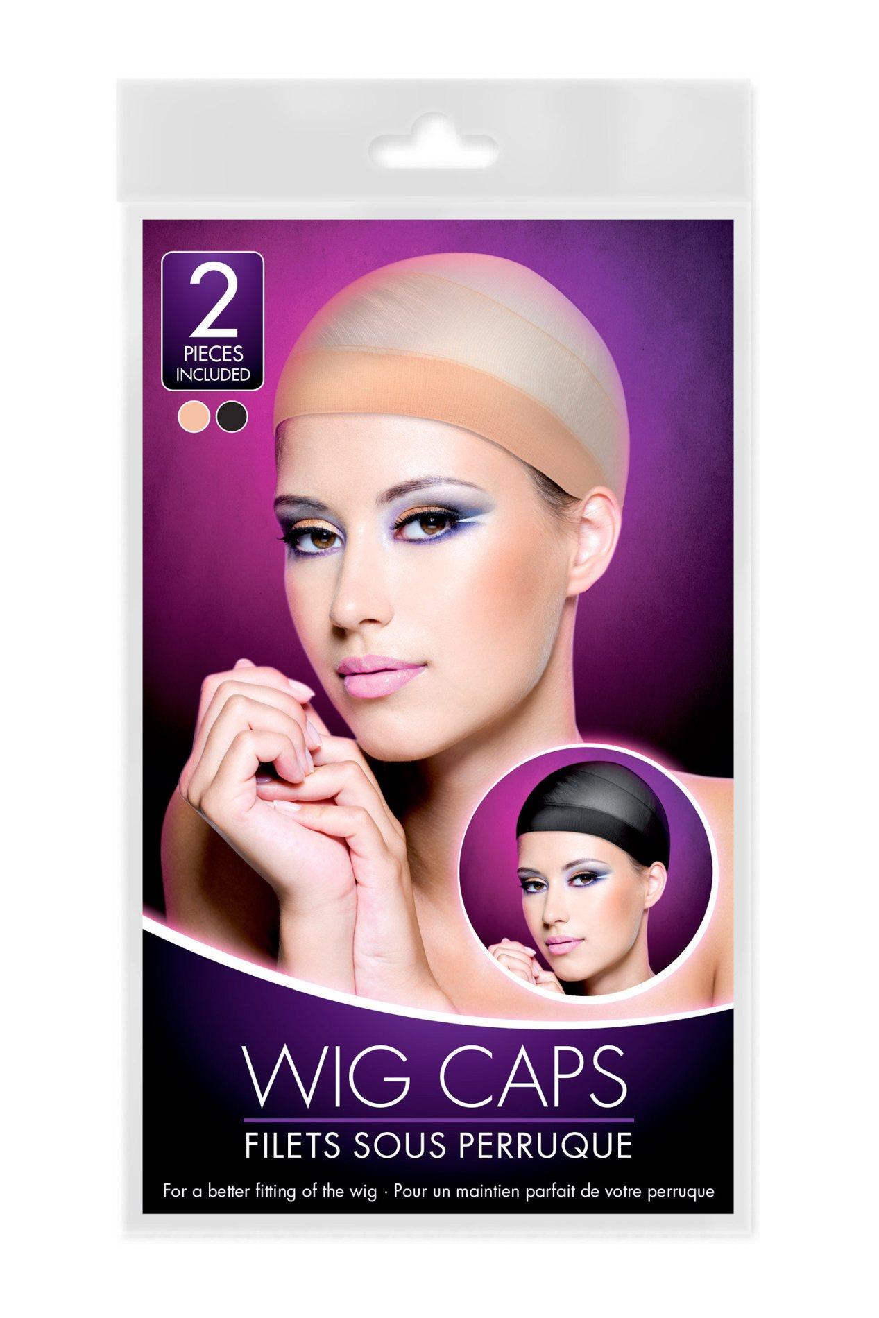 Zestaw siatek pod peruki World Wigs czarny i cielisty - obrazek 3