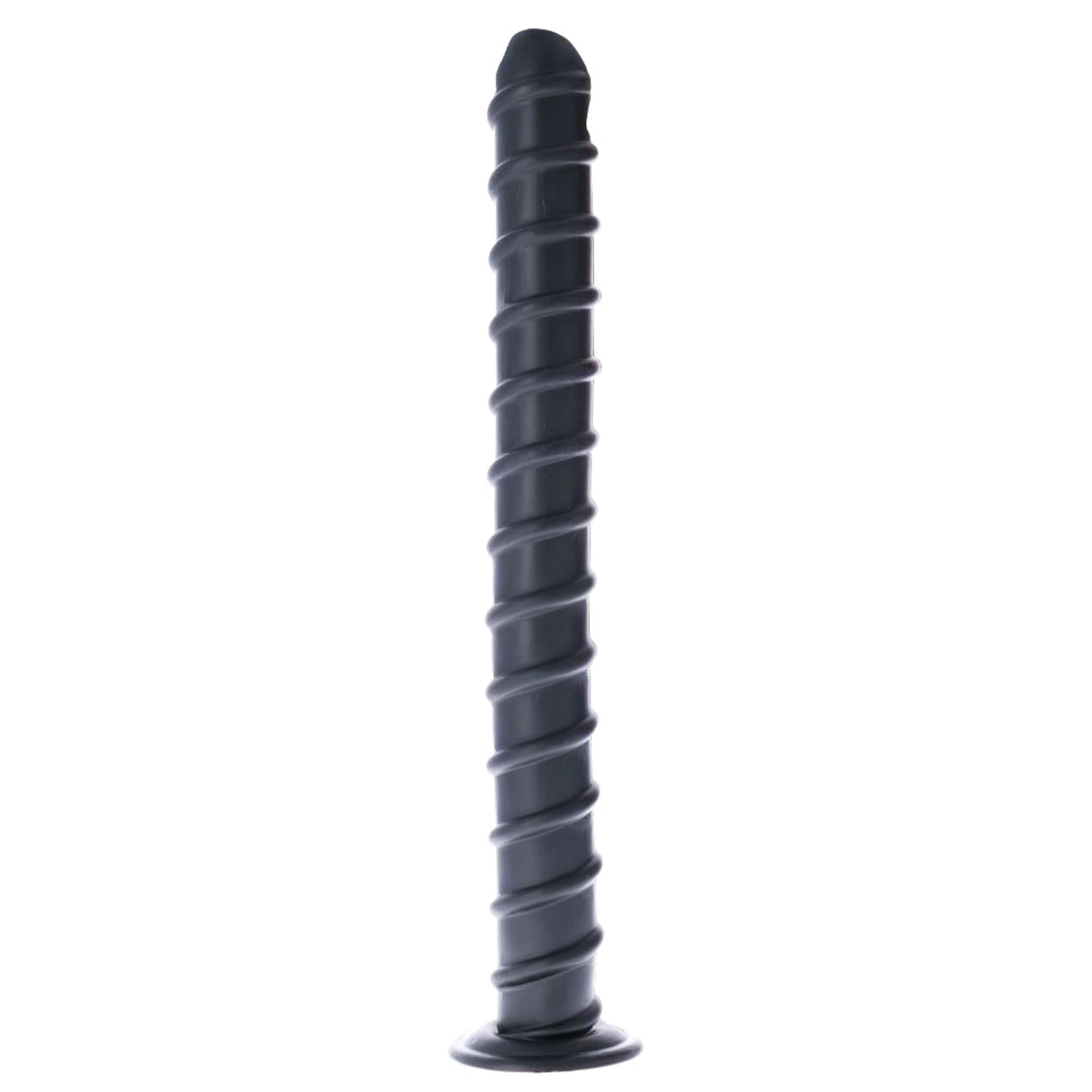 Korek analny spiralny Cabogirao Toyz4lovers czarny 58 cm