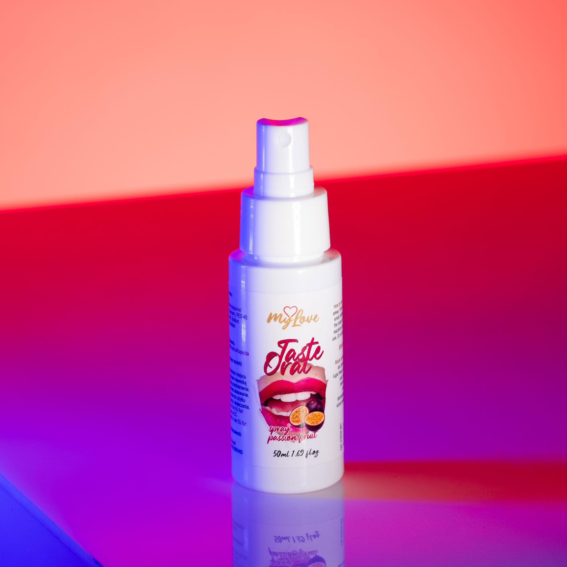 Spray oralny smak marakui MyLove 50 ml - obrazek 2