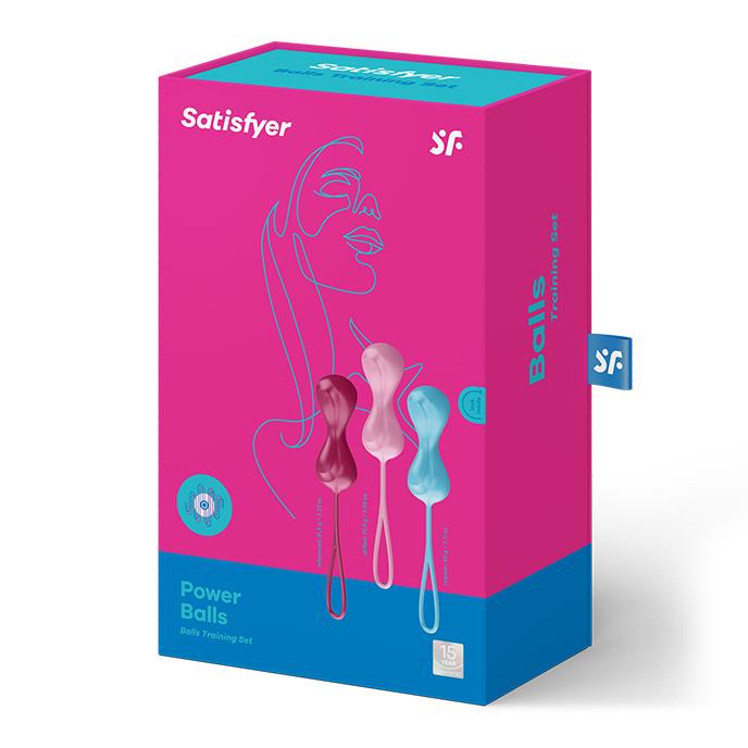 Zestaw kulek miłości Satisfyer Balls C02 double medium - obrazek 2