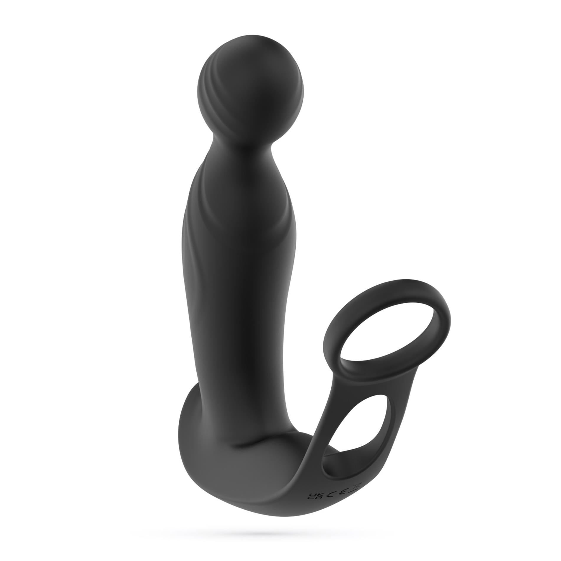 Masażer prostaty Crushious Flamma z pilotem 16 cm - obrazek 4