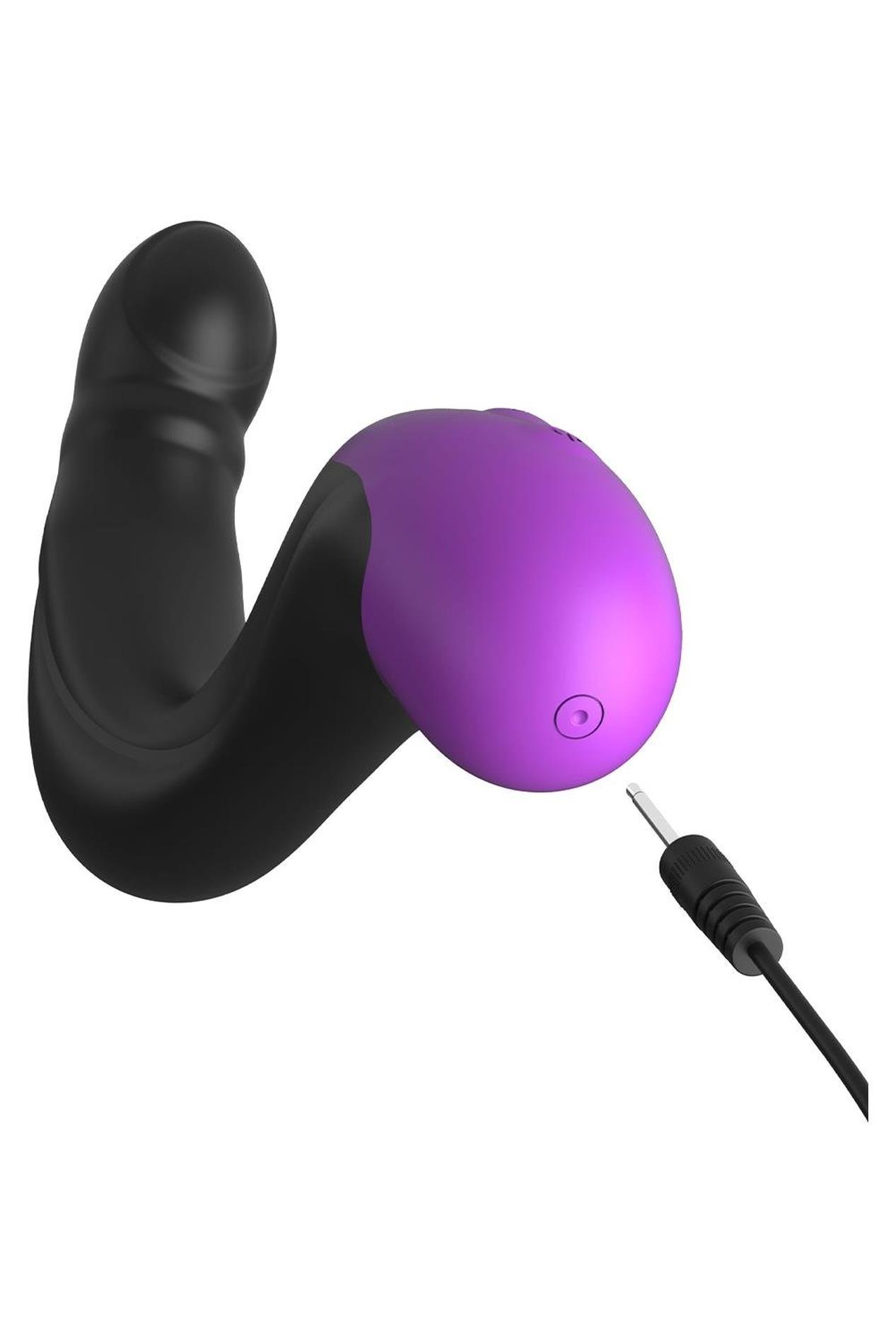 ANAL FANTASY ELITE HYPER-PULSE P-SPOT MASSAGER BLACK - obrazek 4