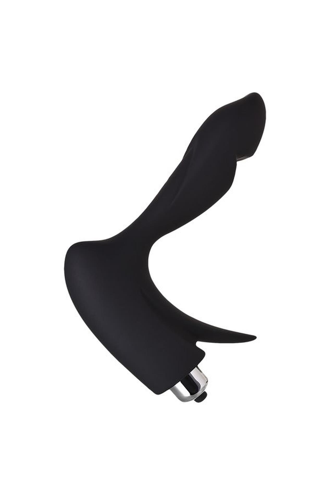 Masażer prostaty Erotist silikonowy czarny 14 cm - obrazek 2