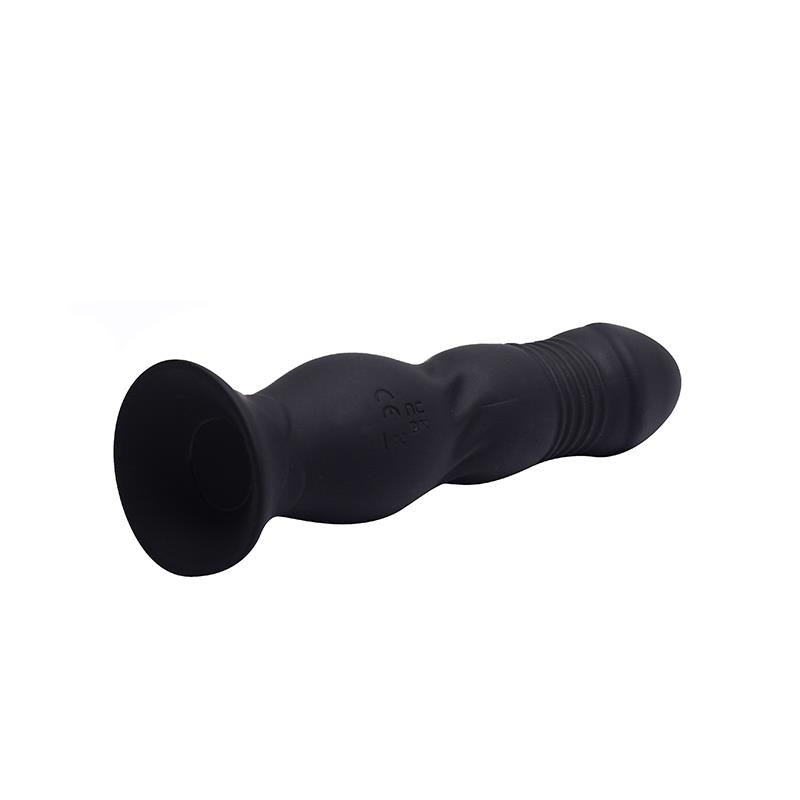 Silikonowy wibrator analny posuwisty Dionysus Fantasy 15 cm - obrazek 3