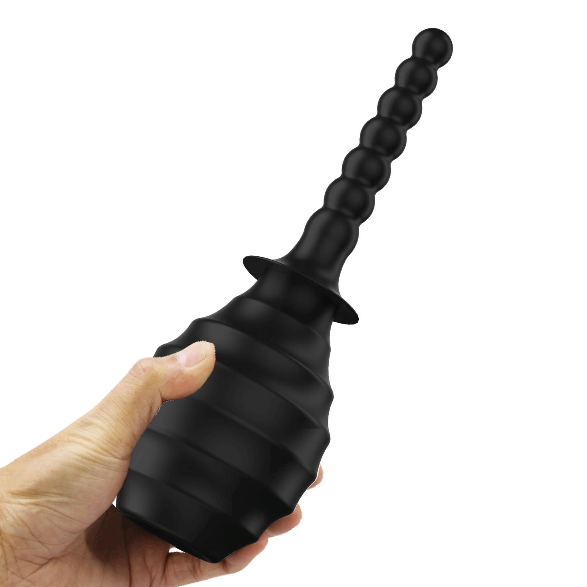 Irygator analny Mr Play gumowy 330 ml - obrazek 4