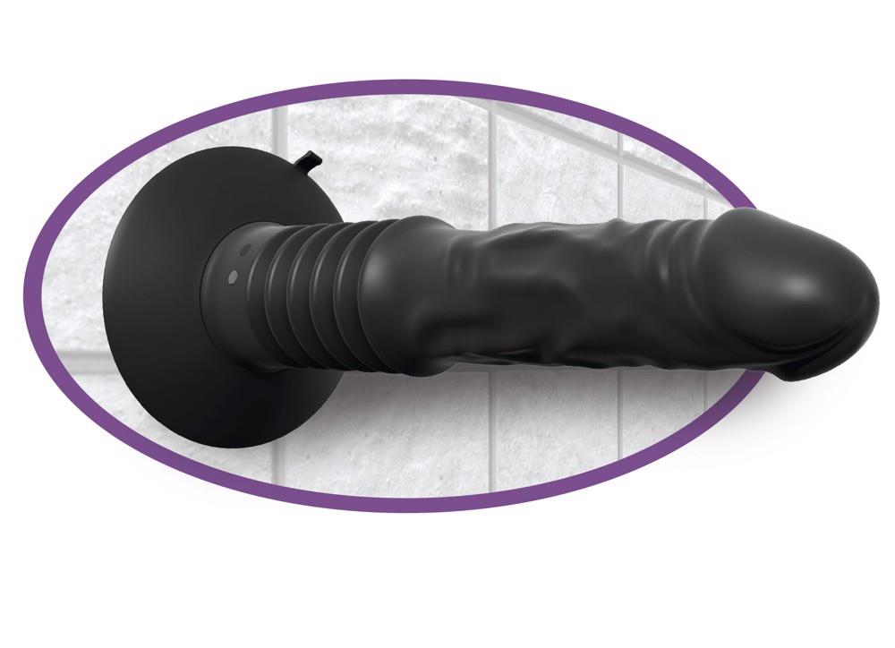 ANAL FANTASY ELITE VIBRATING ASS FUCKER BLACK - obrazek 4