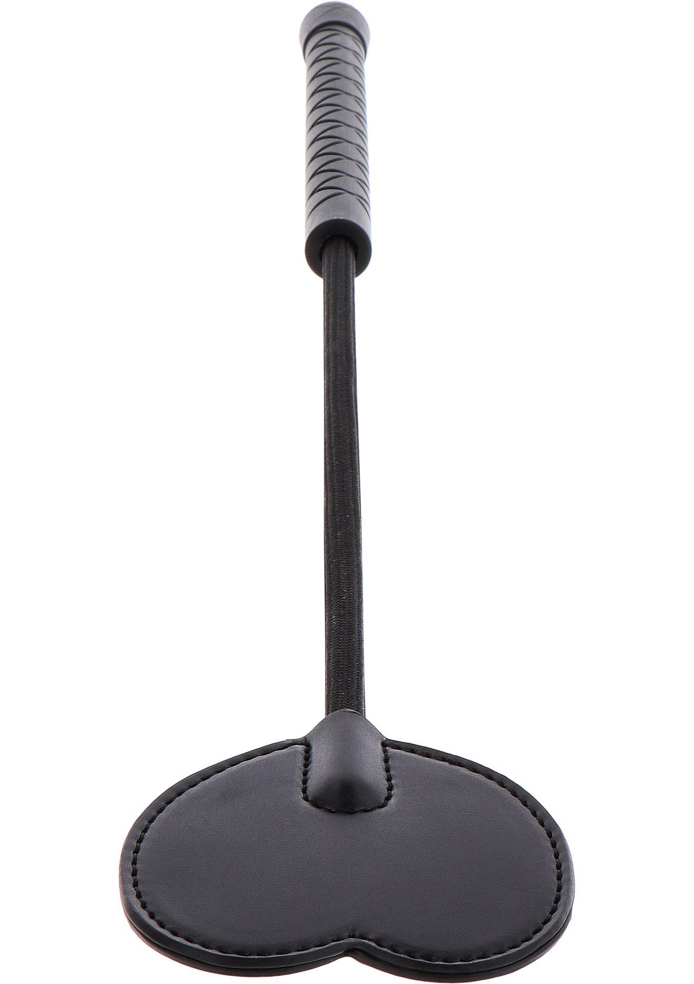 Pejcz z sercem Hidden Desire czarny 45 cm - obrazek 2
