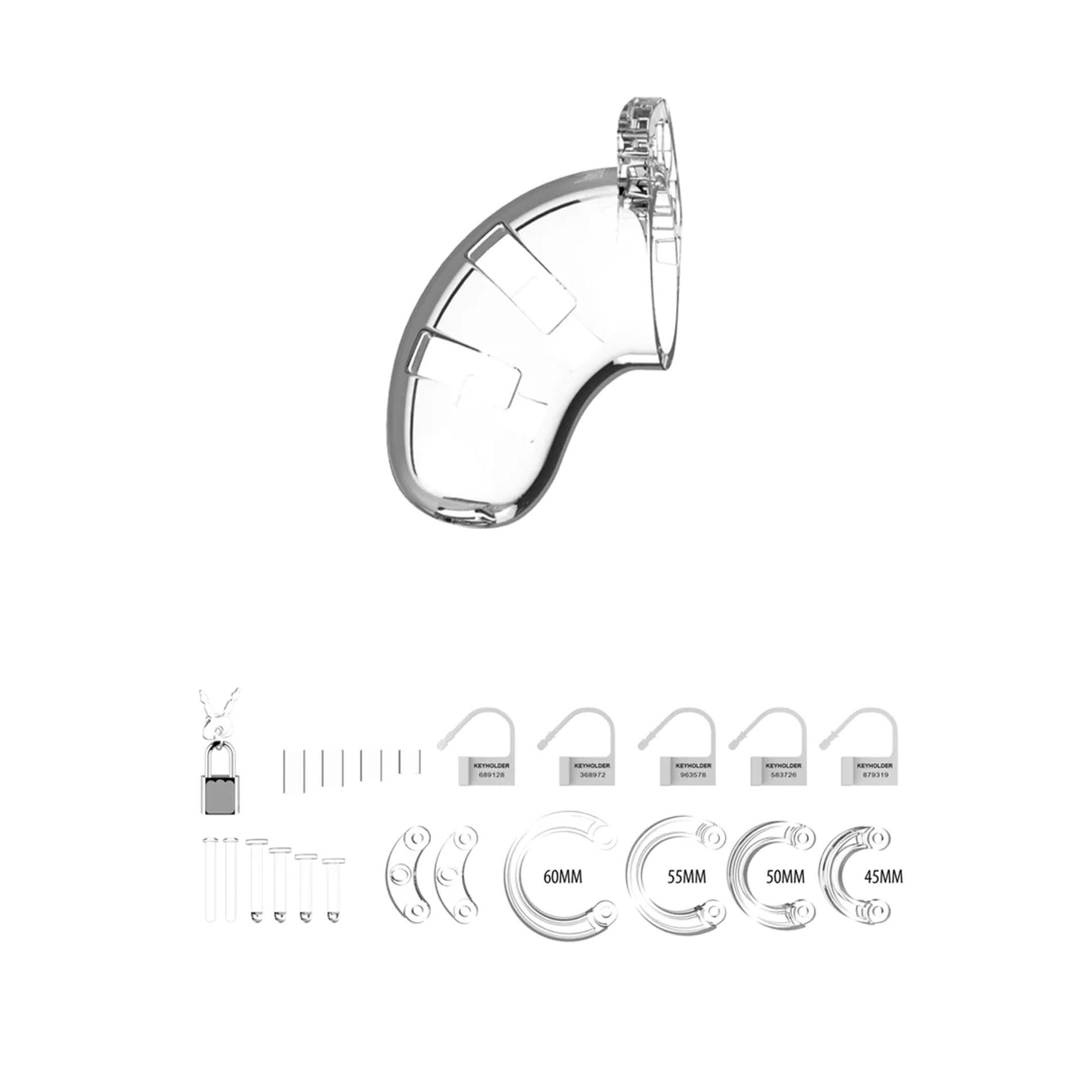 Klatka cnoty ManCage Model 13 poliwęglan 6,5 cm - obrazek 3