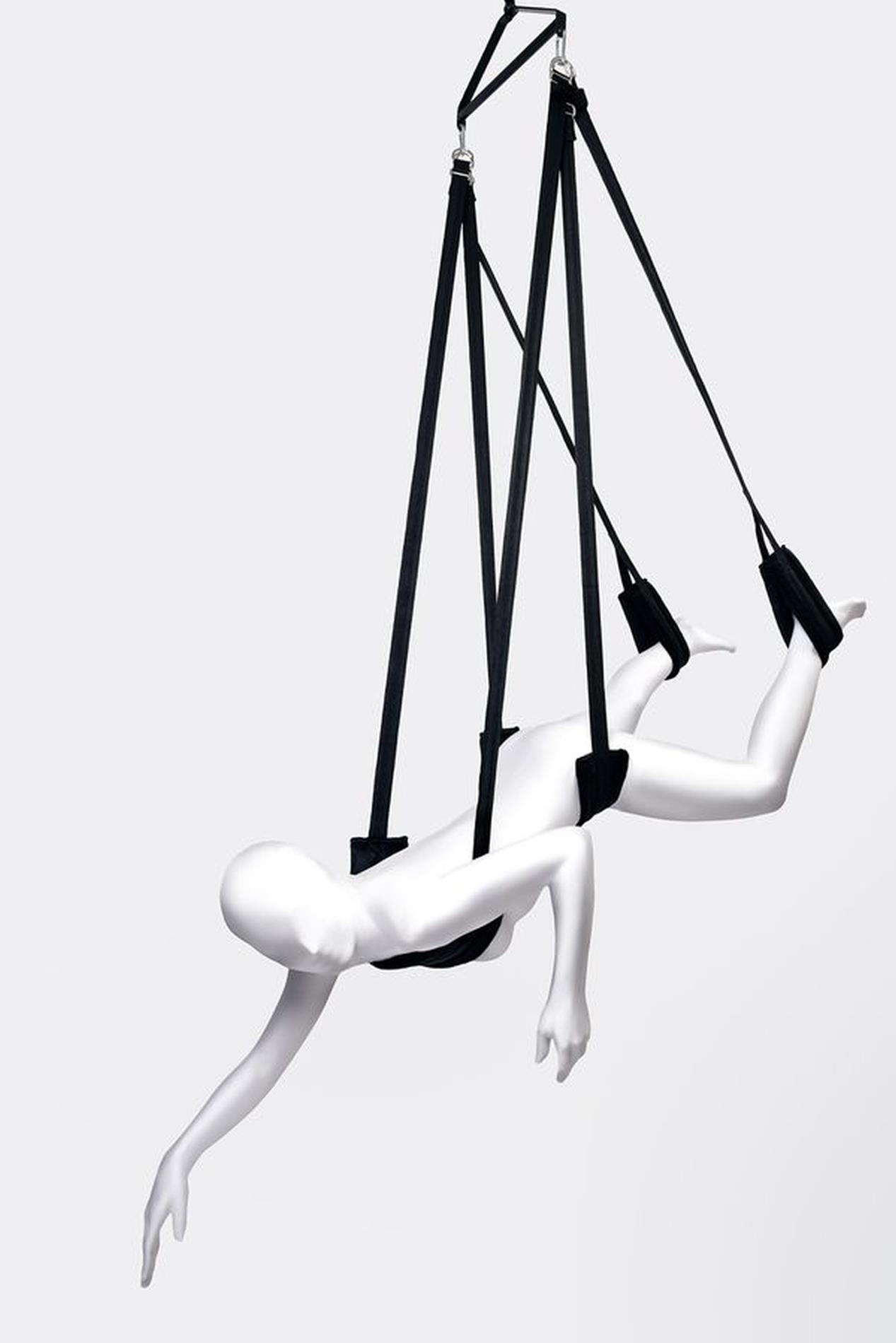 Anonymo Sex swing, Velour, black - obrazek 6