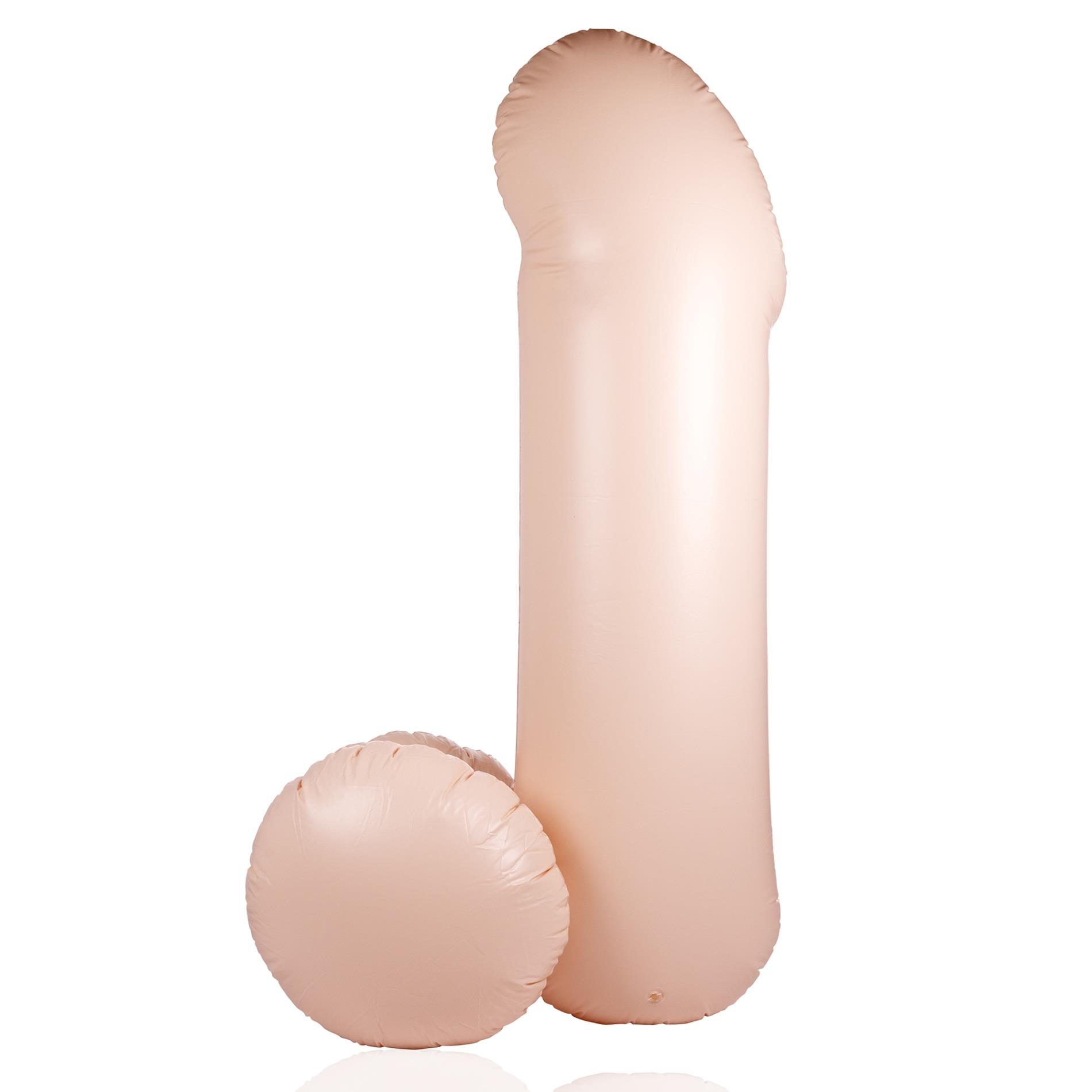 Gigantyczny nadmuchiwany penis S-Line 140 cm wodoodporny - obrazek 2