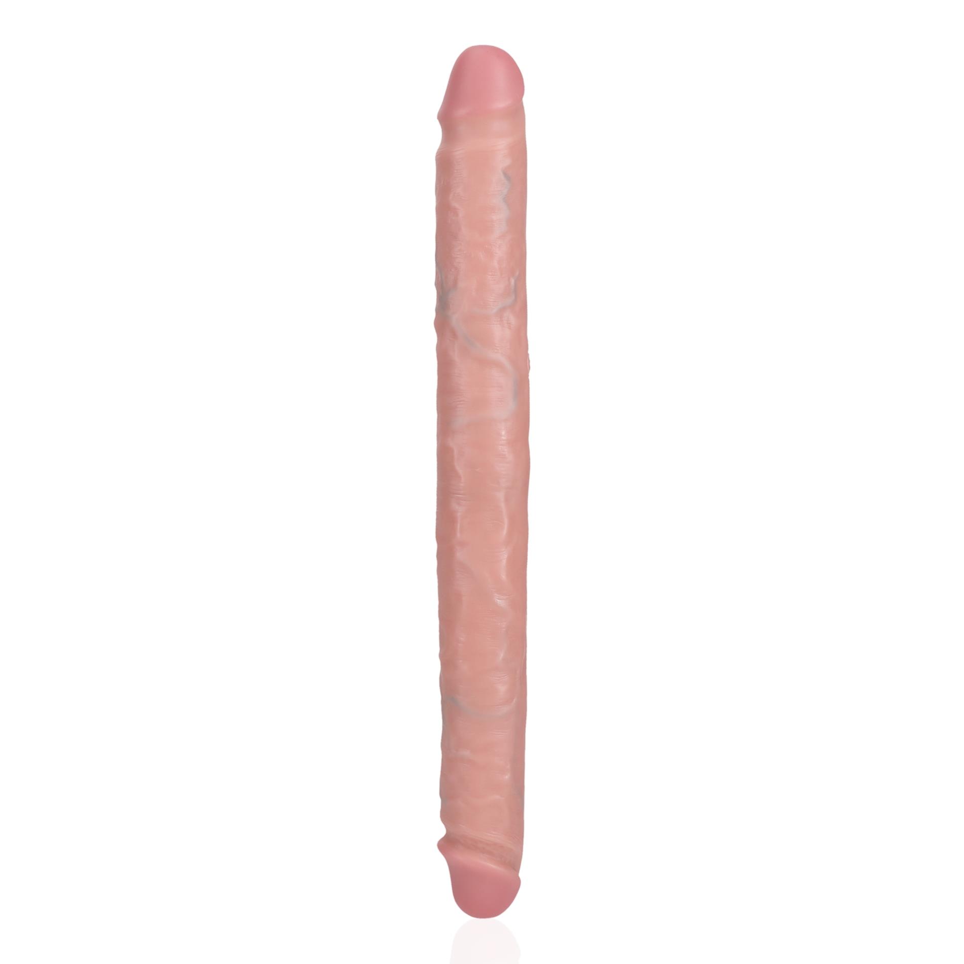 Podwójne dildo RealRock Slim 36 cm
