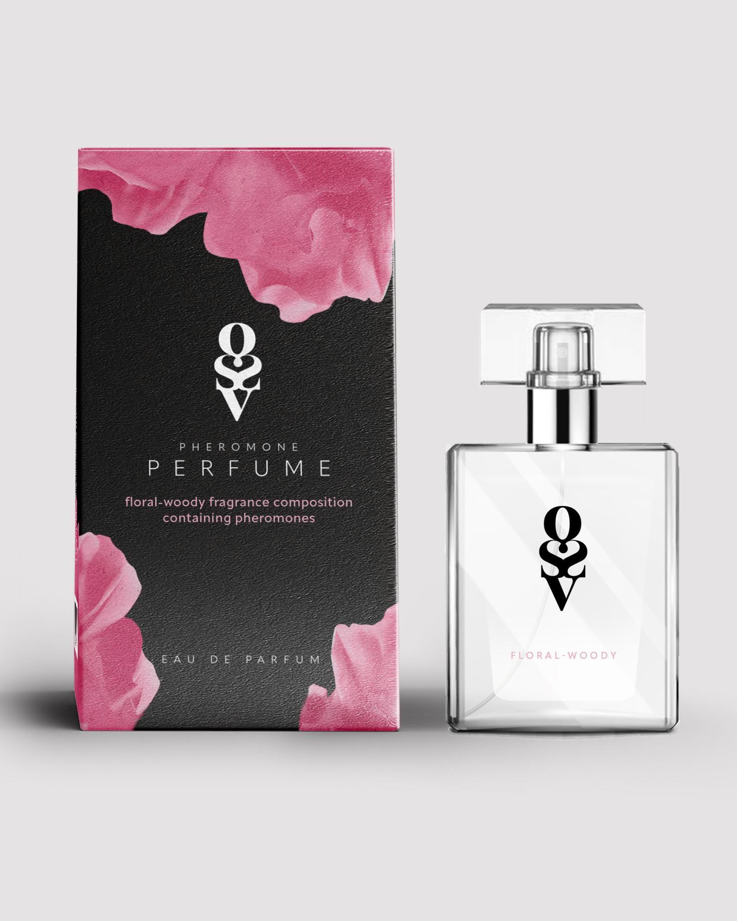 Perfumy kwiatowo drzewne z feromonami Obsessive 30 ml - obrazek 3