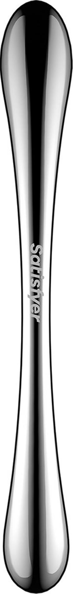 Dildo dwustronne ze stali nierdzewnej Satisfyer Cosmic Crest 1 - obrazek 4