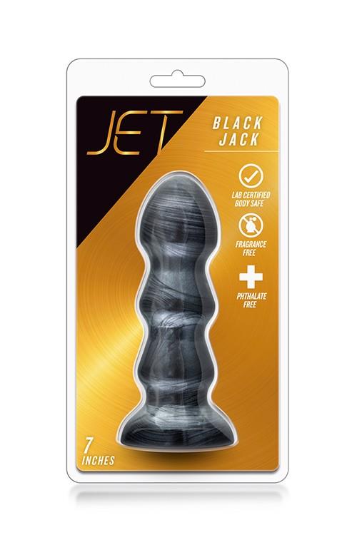 JET BLACK JACK CARBON METALLIC BLACK - obrazek 3
