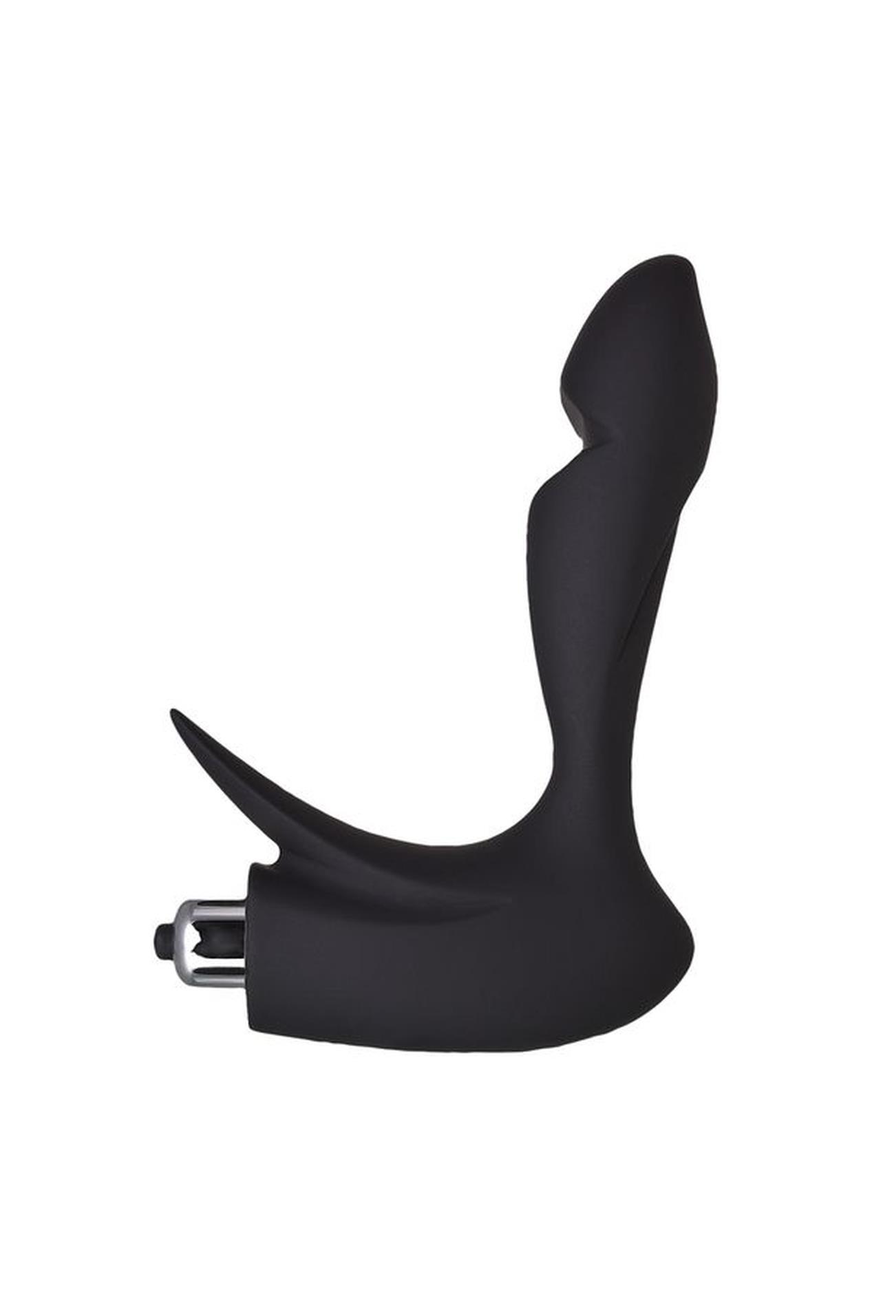 Masażer prostaty Erotist silikonowy czarny 14 cm
