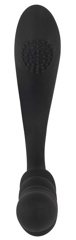 Wibrator analny giętki Black Velvets silikonowy USB 26 cm - obrazek 7