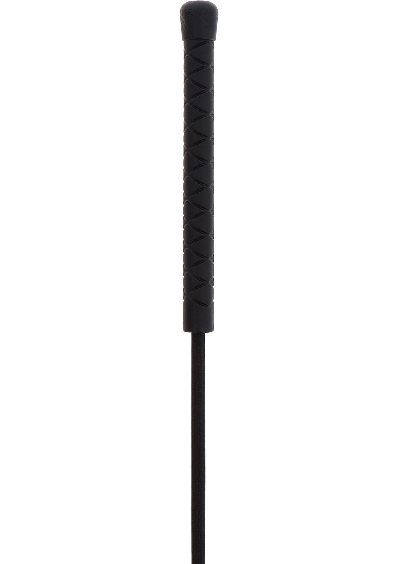 Pejcz z sercem Hidden Desire czarny 45 cm - obrazek 5