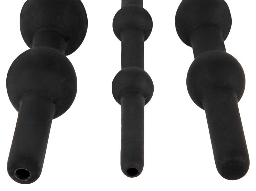 Zestaw 3 silikonowych penis plugów Penisplug 16 cm - obrazek 7
