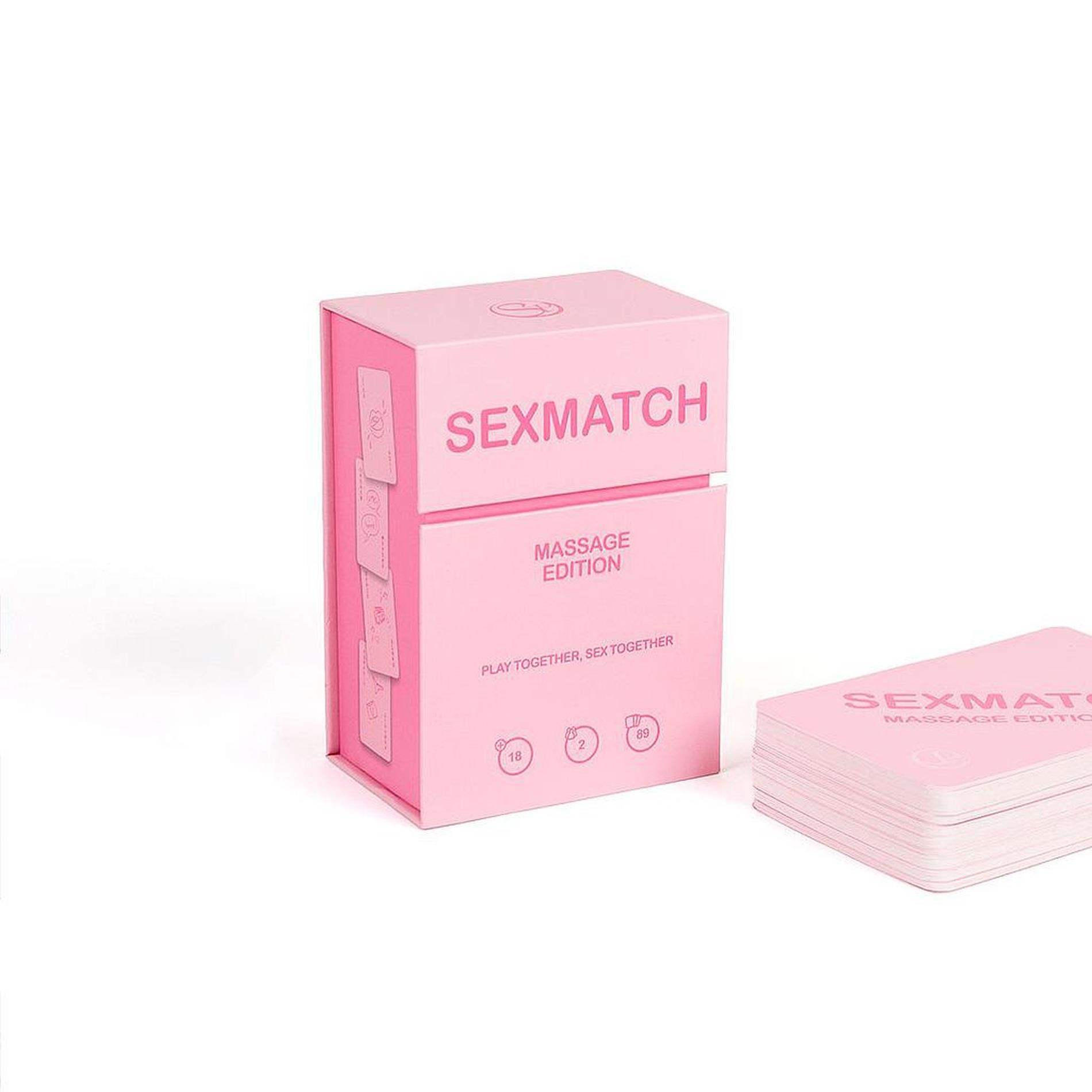 Gra karciana erotyczna Sexmatch Edycja Masażu Secret Play