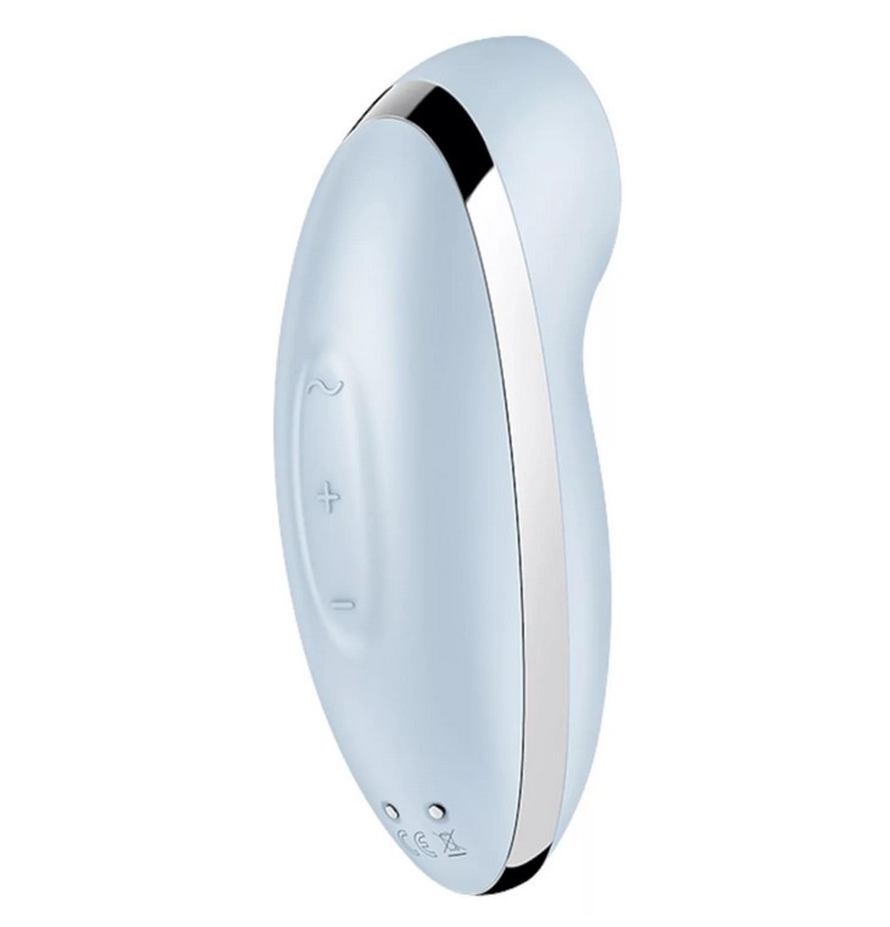 Stymulator łechtaczki z stukaniem Satisfyer Tap Climax 2 niebieski USB