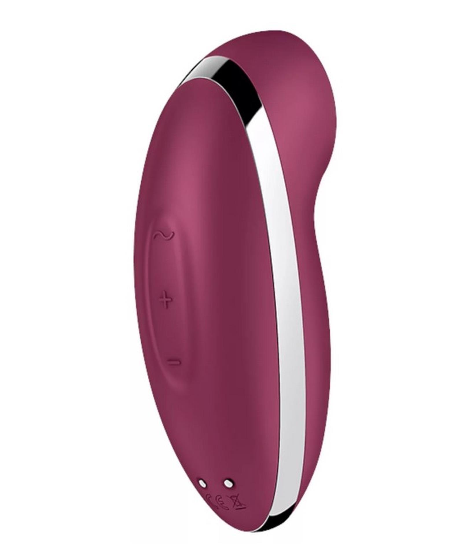 Stymulator łechtaczki Satisfyer Tap Climax 2 czerwony USB - obrazek 6