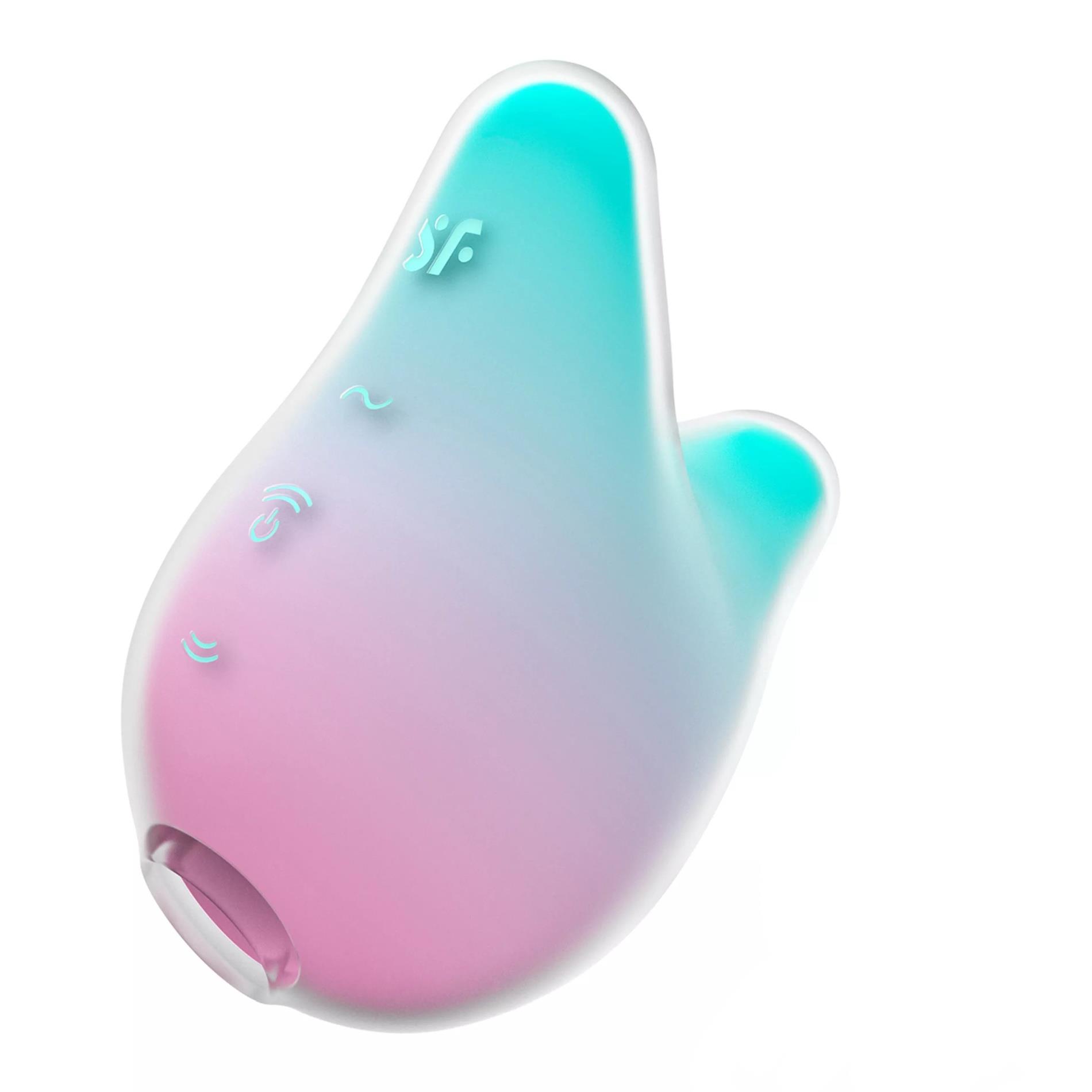 Stymulator łechtaczki Satisfyer Mermaid Vibes miętowy różowy USB - obrazek 6
