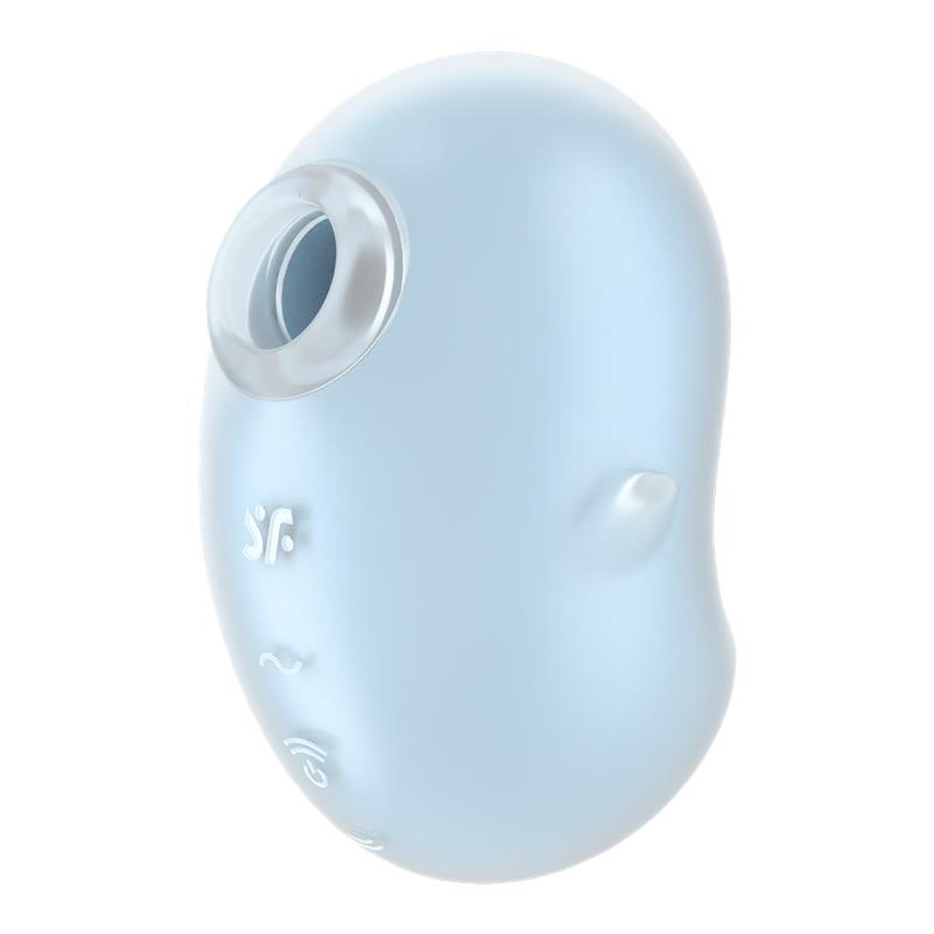 Stymulator łechtaczki Satisfyer Cutie Ghost niebieski USB wodoodporny - obrazek 6