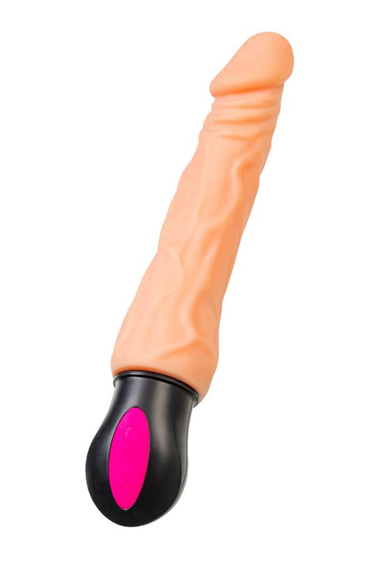 Wibrator realistyczny podgrzewany elastyczny A-Toys Cocksman 20,5 cm - obrazek 6