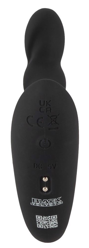 Wibrator analny giętki Black Velvets silikonowy USB 26 cm - obrazek 5