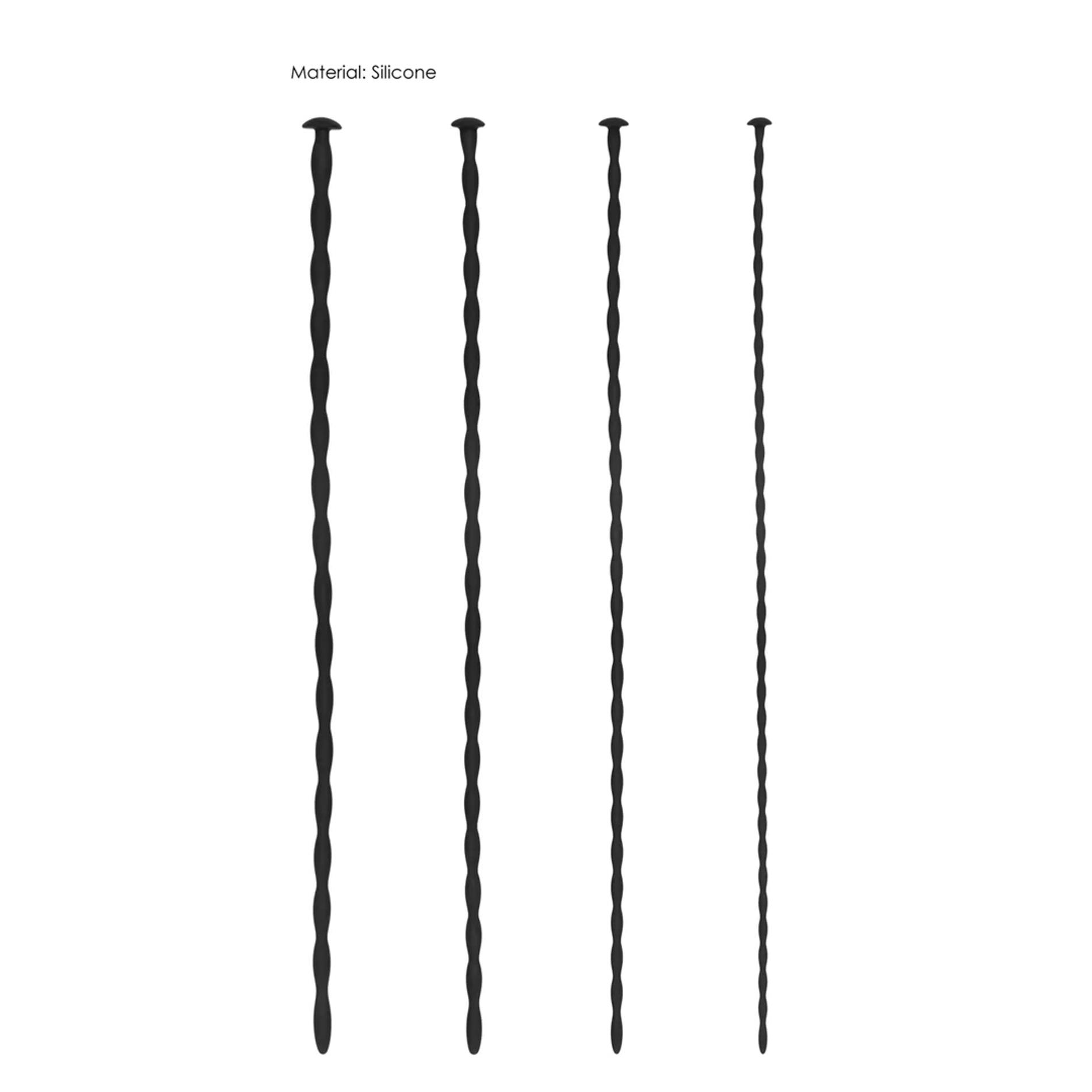 Zestaw silikonowych sond skręconych Ouch! dla początkujących 30 cm - obrazek 7