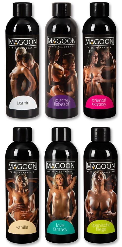 Zestaw 6 olejków do masażu Magoon 200 ml - obrazek 6