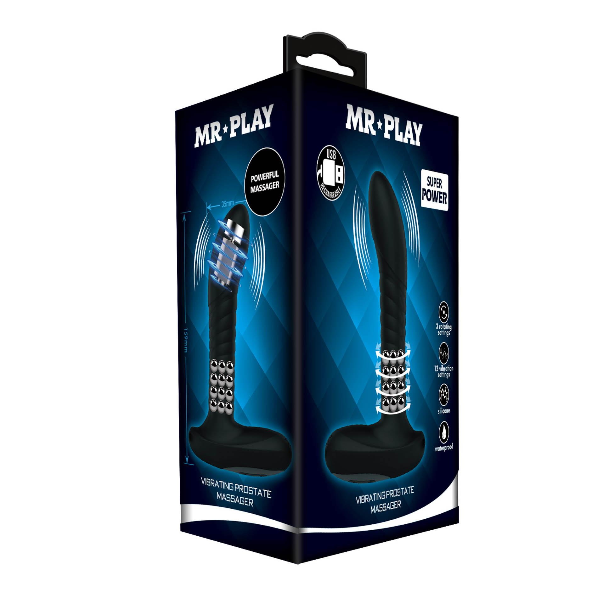 Mr. Play Powerful Vibrating Prostate Massager - obrazek 6