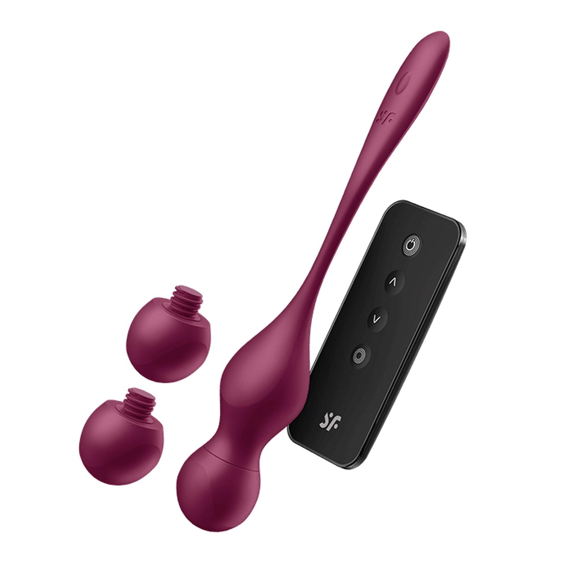 Wibrujące kulki Satisfyer Love Birds Vary z aplikacją i pilotem - obrazek 8