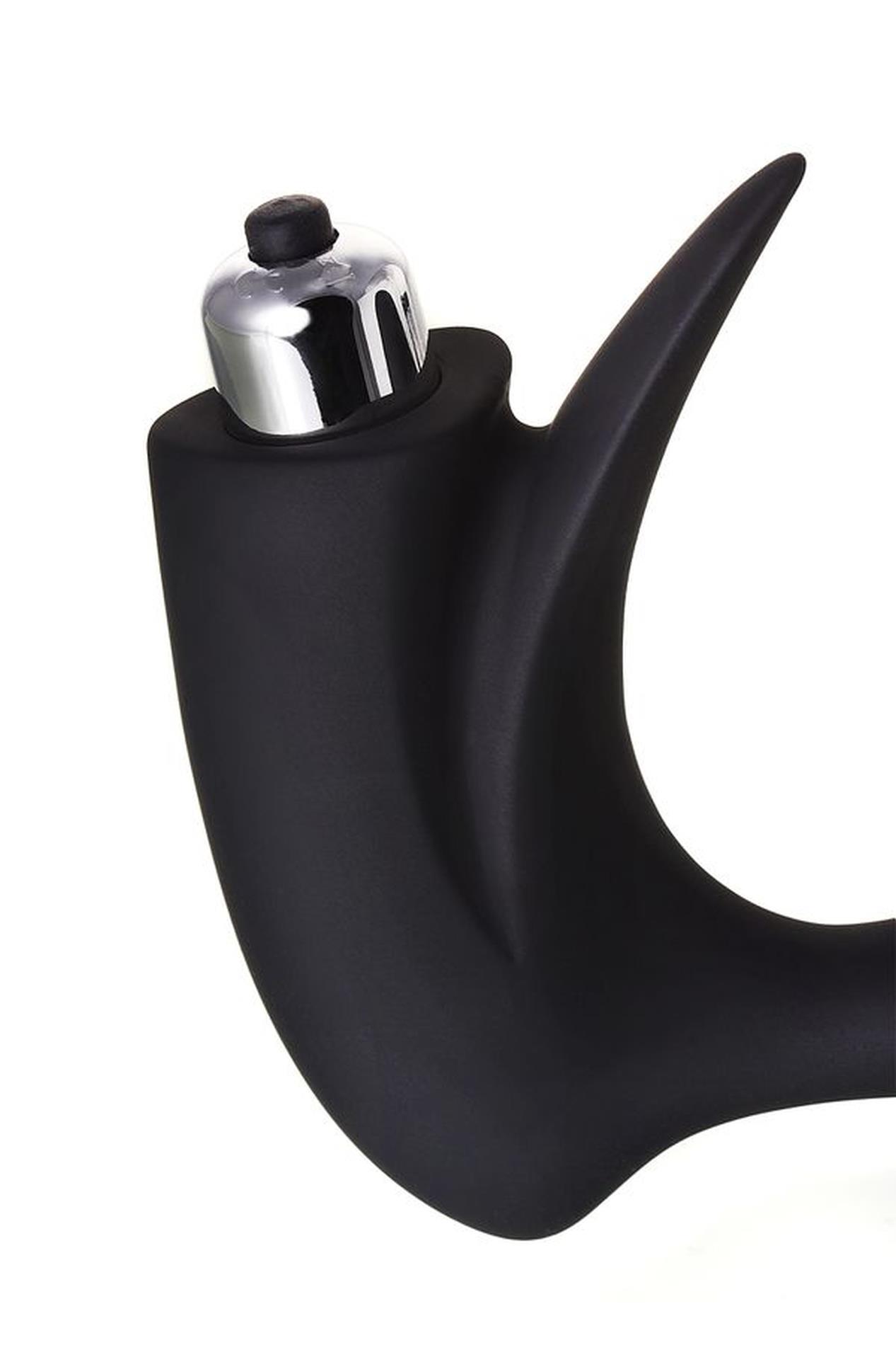 Masażer prostaty Erotist silikonowy czarny 14 cm - obrazek 9
