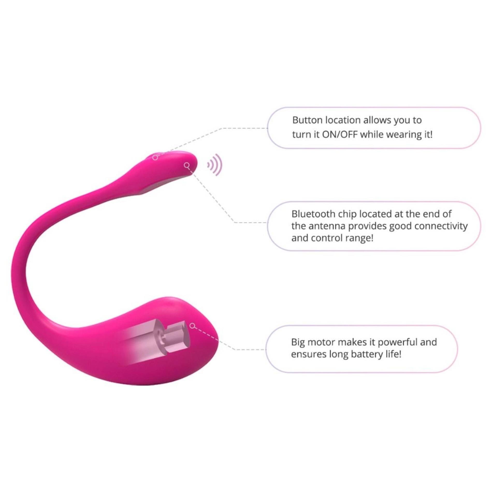 Wibrator Lovense Lush 2 sterowany aplikacją Bluetooth USB - obrazek 9