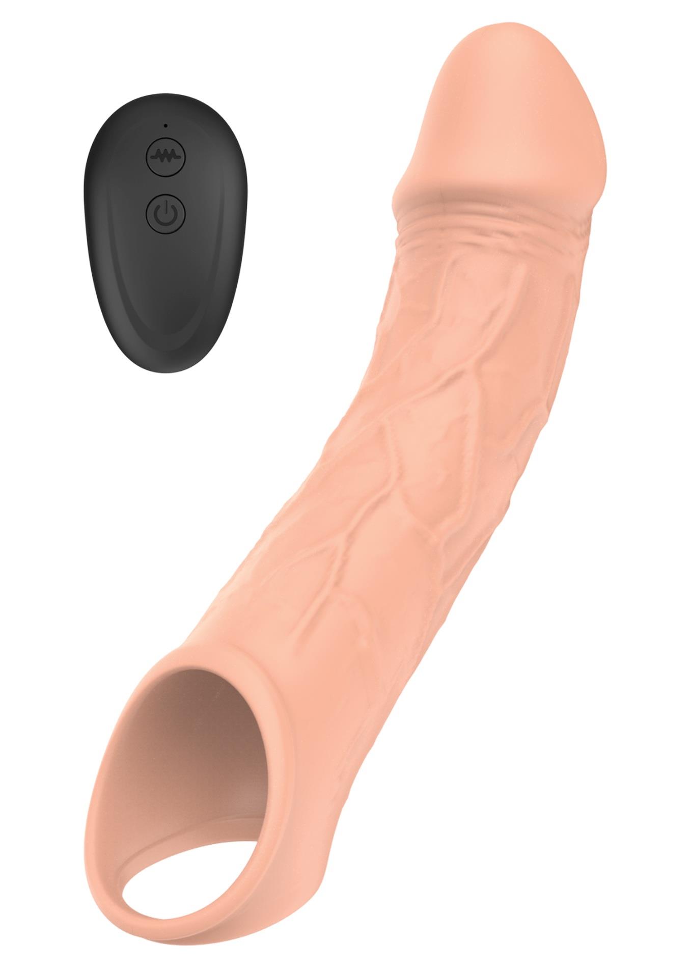 Wibrująca przedłużka silikonowa B-Series Magic USB 10 funkcji - obrazek 11