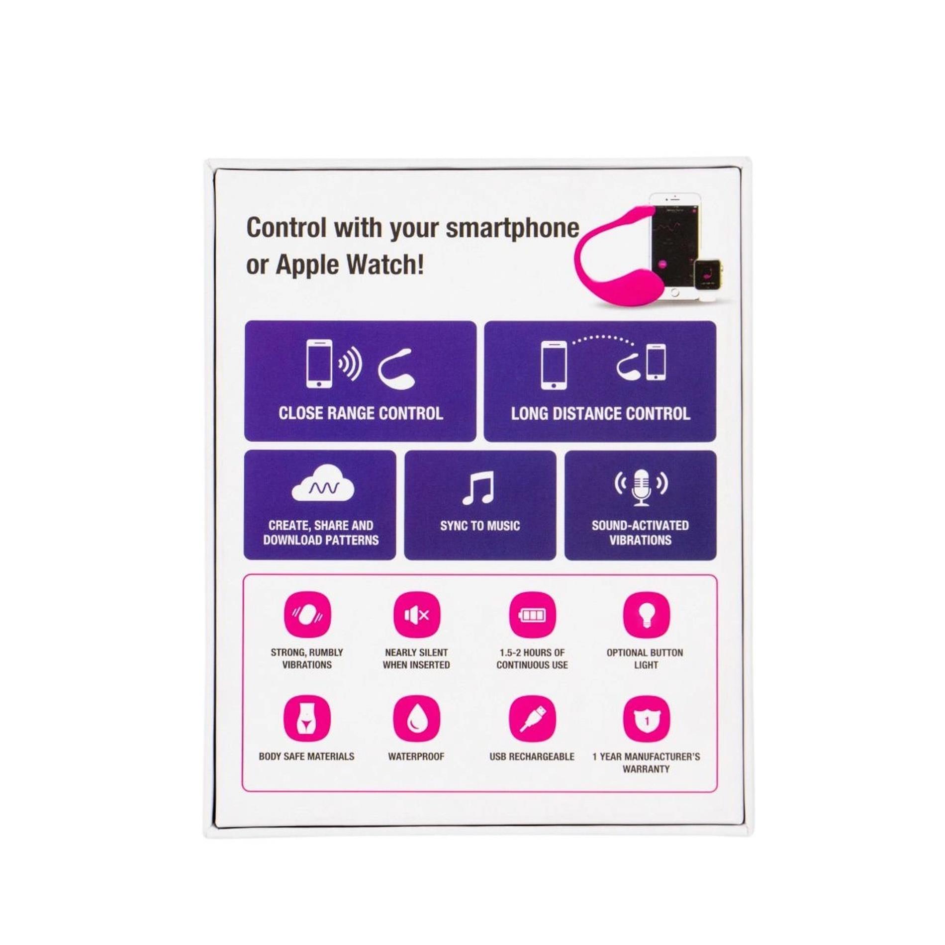 Wibrator Lovense Lush 2 sterowany aplikacją Bluetooth USB - obrazek 14