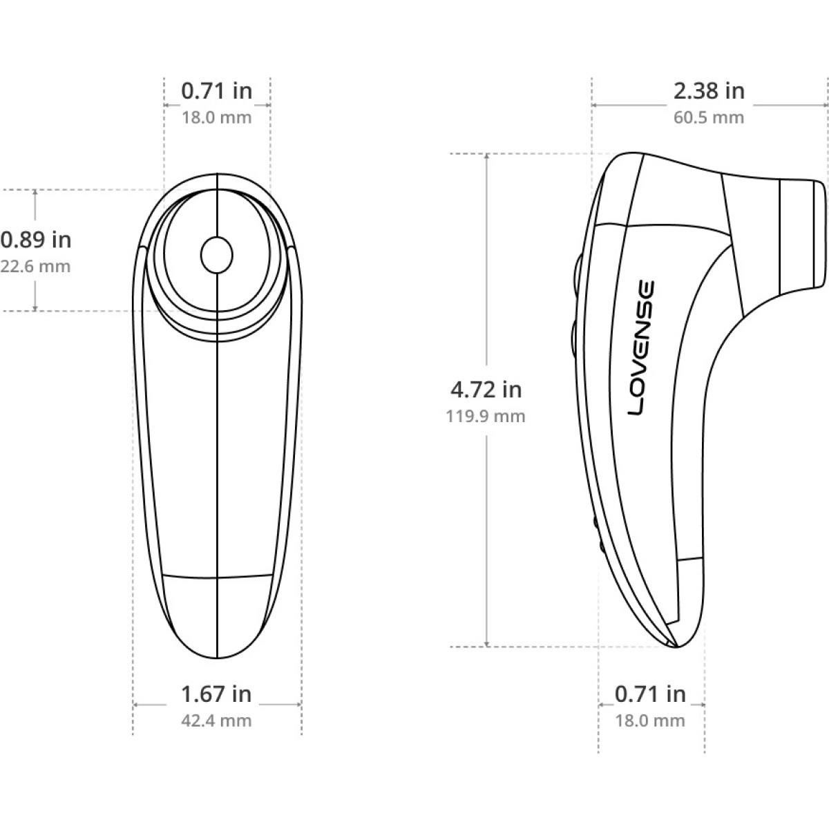 Stymulator ssący Lovense Tenera 2 z aplikacją IPX7 - obrazek 13