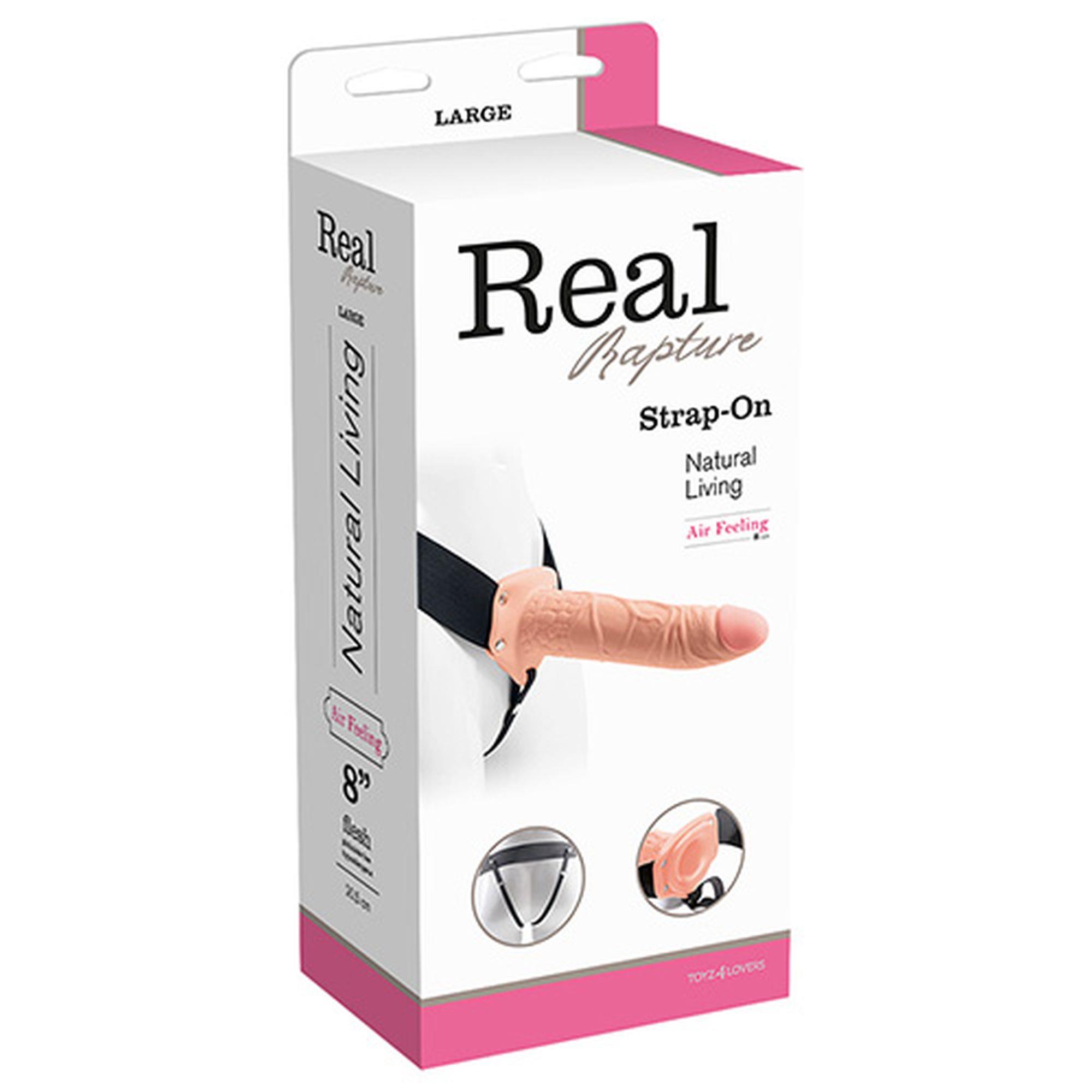 Realistyczna proteza penisa Real Rapture 20.5 cm