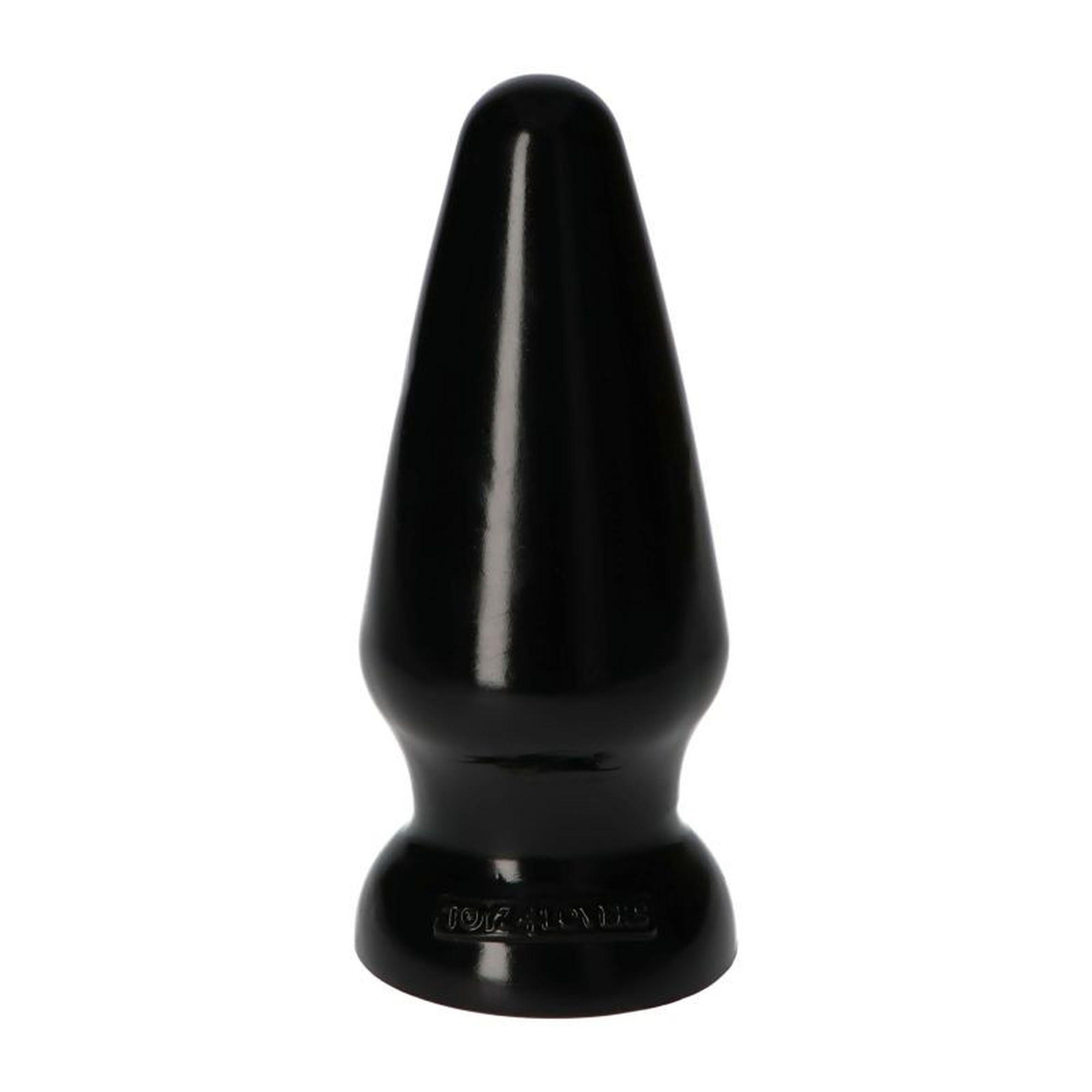 Korek analny Italian Cock Toyz4lovers PVC czarny 16