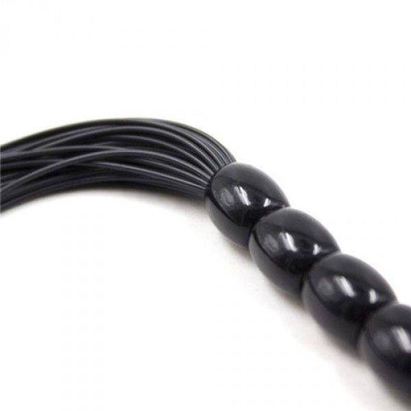 Flogger skórzany Several Toyz4lovers czarny - obrazek 2