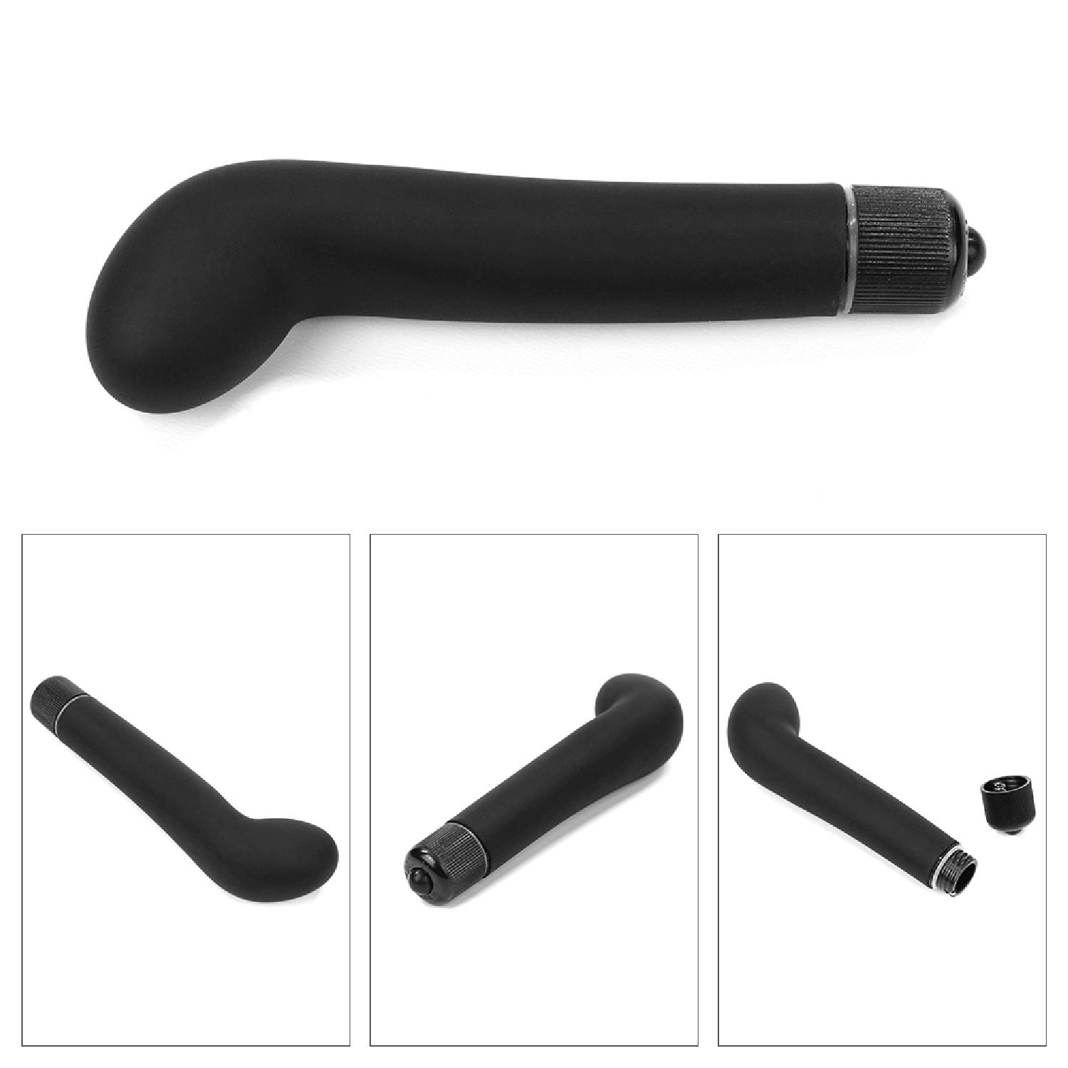 Zestaw Bondage Deluxe Lovetoy z Wibratorem Czarny - obrazek 2