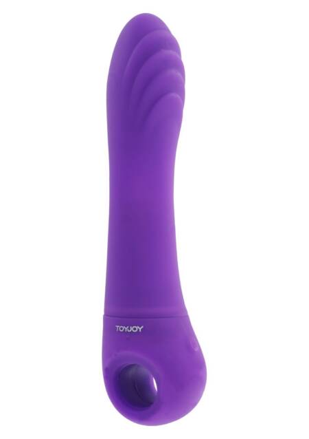Wibrator G spot elastyczny ToyJoy Luna II fioletowy 18.5 cm