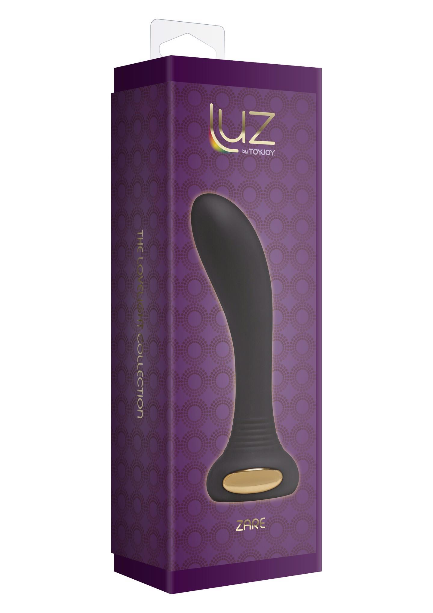 Wibrator punktu G Zare ToyJoy silikonowy czarny USB 13.5 cm - obrazek 3
