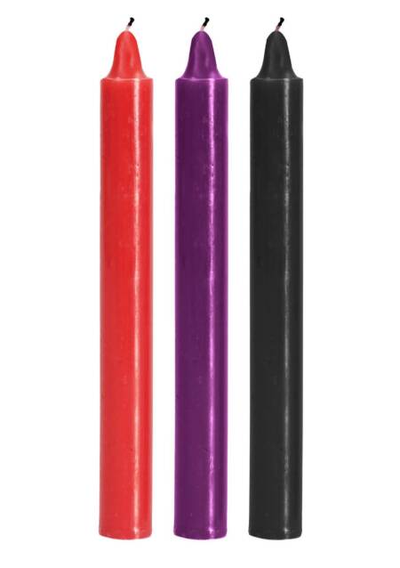 Świeczki do dripu ToyJoy japońskie multicolor
