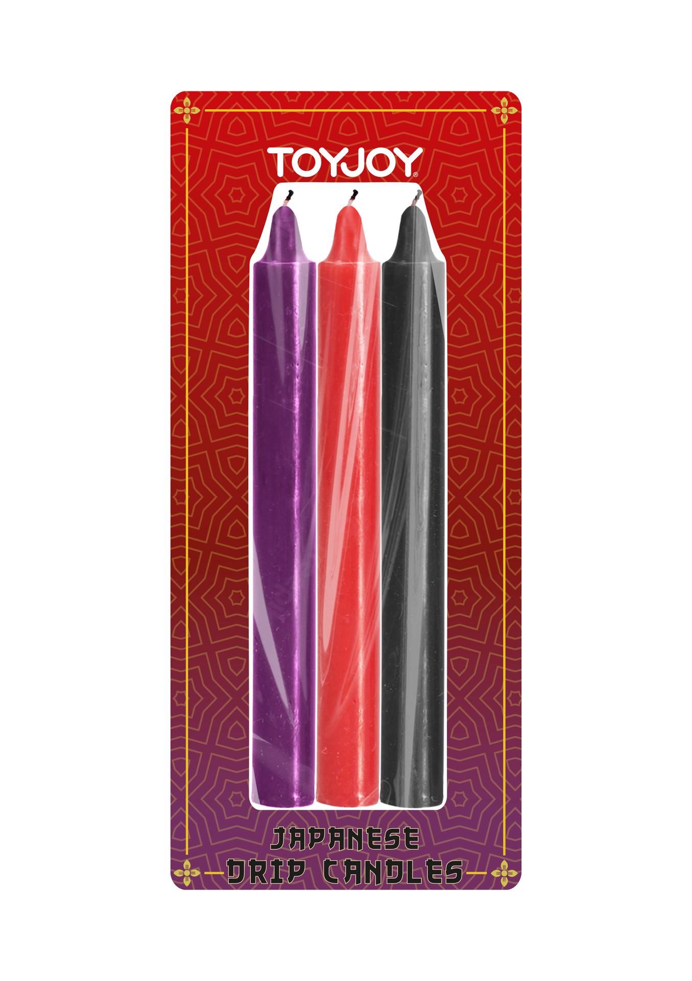 Świeczki do dripu ToyJoy japońskie multicolor - obrazek 2