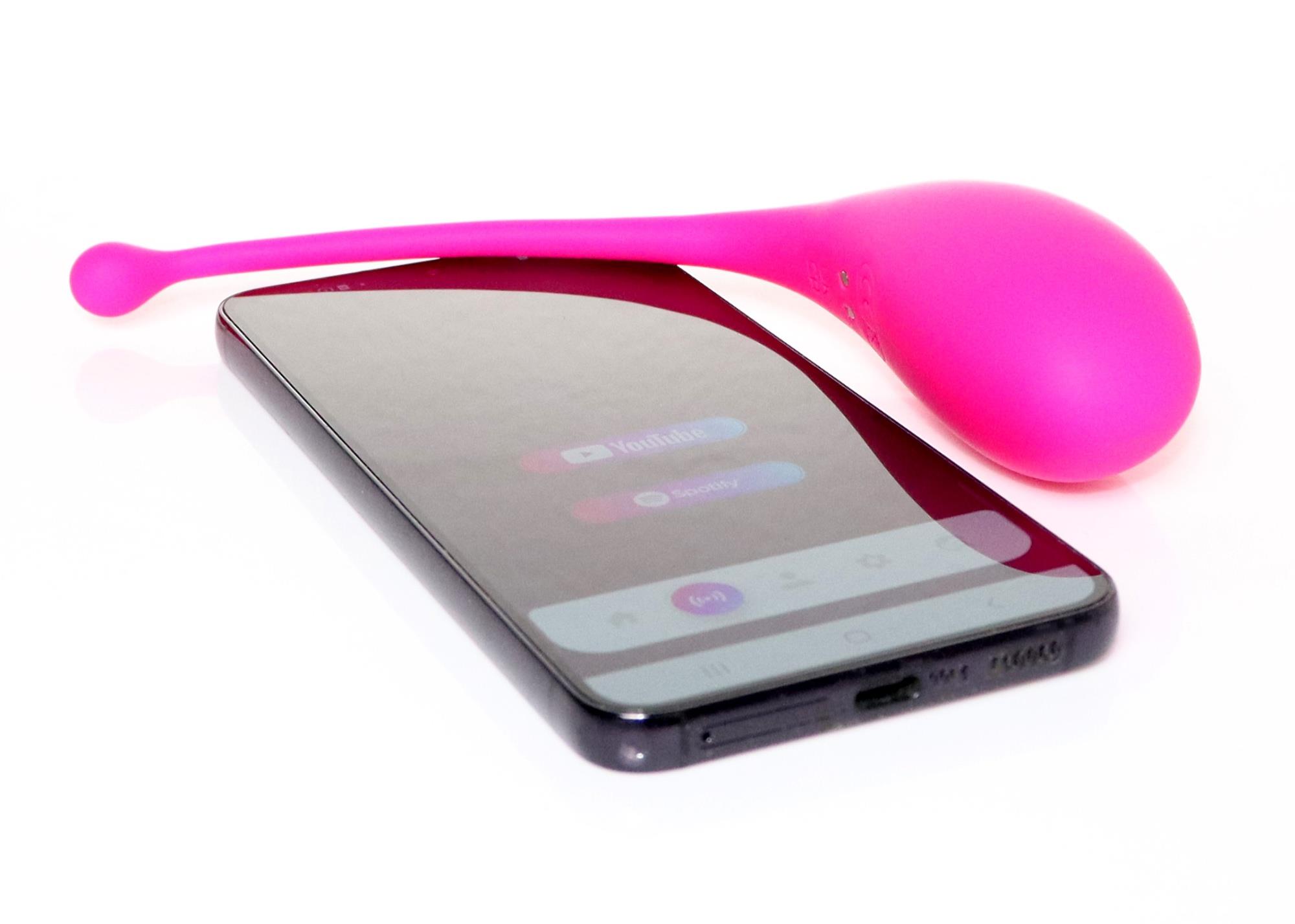 Jajko wibrujące Smart Egg B Series z aplikacją silikonowe USB - obrazek 5
