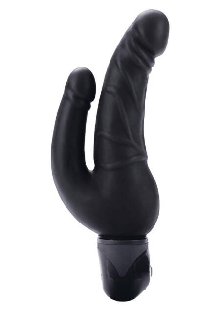 Wibrator podwójny Bendie Stud Calexotics czarny 14 cm
