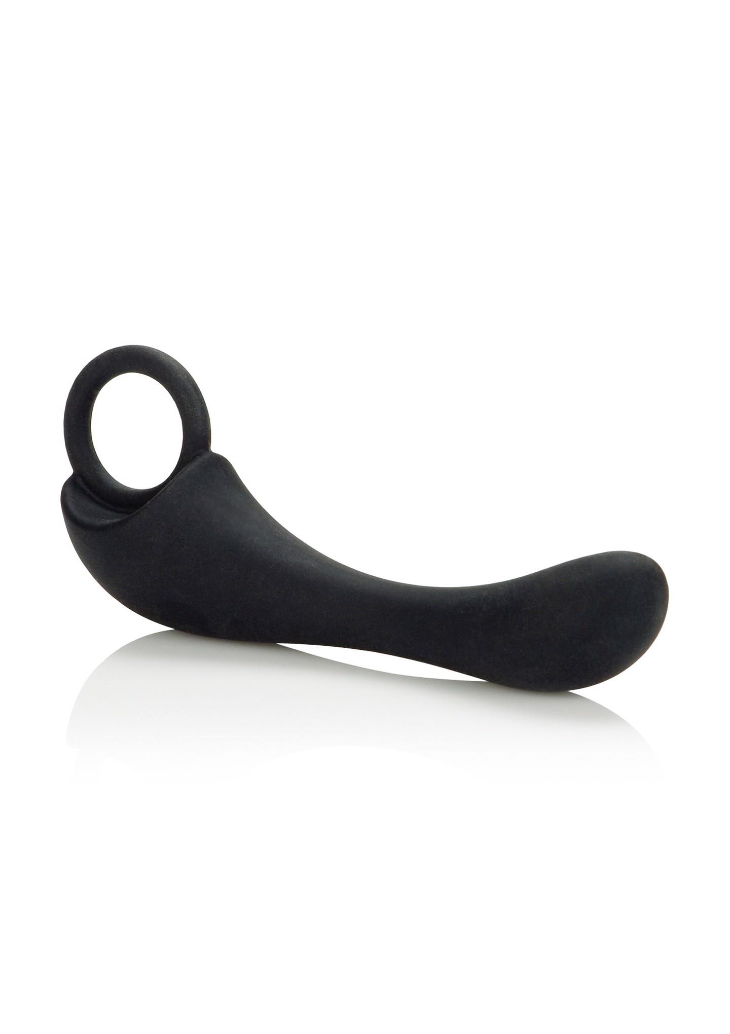Masażer prostaty silikonowy Calexotics czarny 9.5 cm - obrazek 5